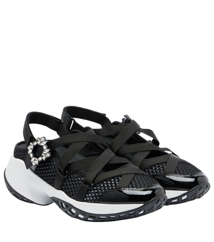 Photo: Roger Vivier Viv' Run embellished sneakers