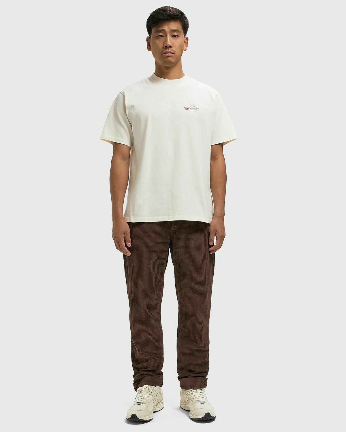 Edmmond Studios PIANO BAR Beige Mens Shortsleefe