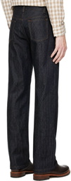 Carter Young Navy Selvedge Tate Jeans