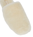 Aeyde Kelly shearling slippers