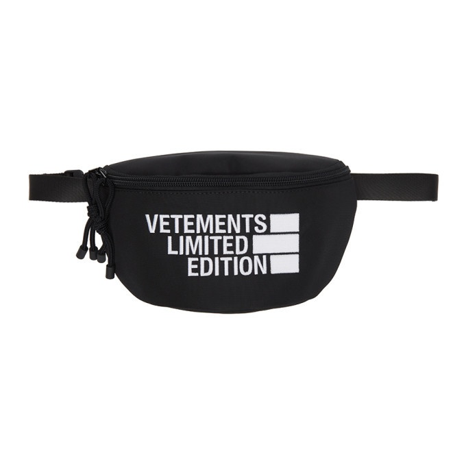 Photo: VETEMENTS Black Limited Edition Fanny Pack
