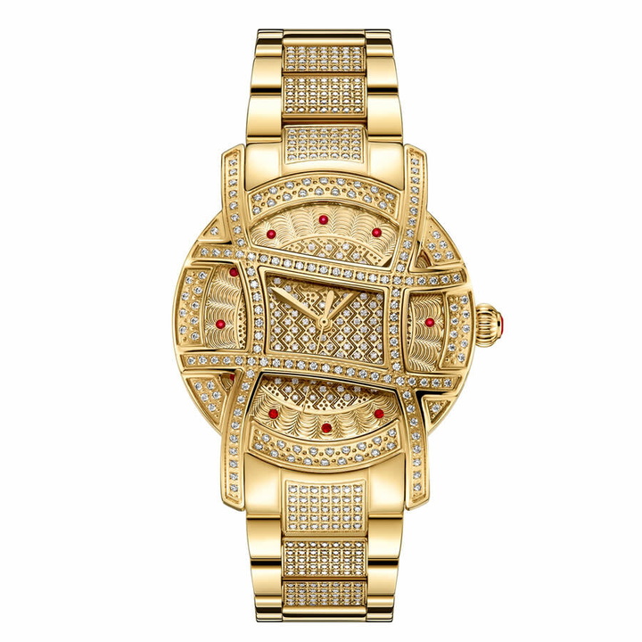 Photo: JBW Platinum Series Diamond Gold-tone Dial Ladies Watch PS510A