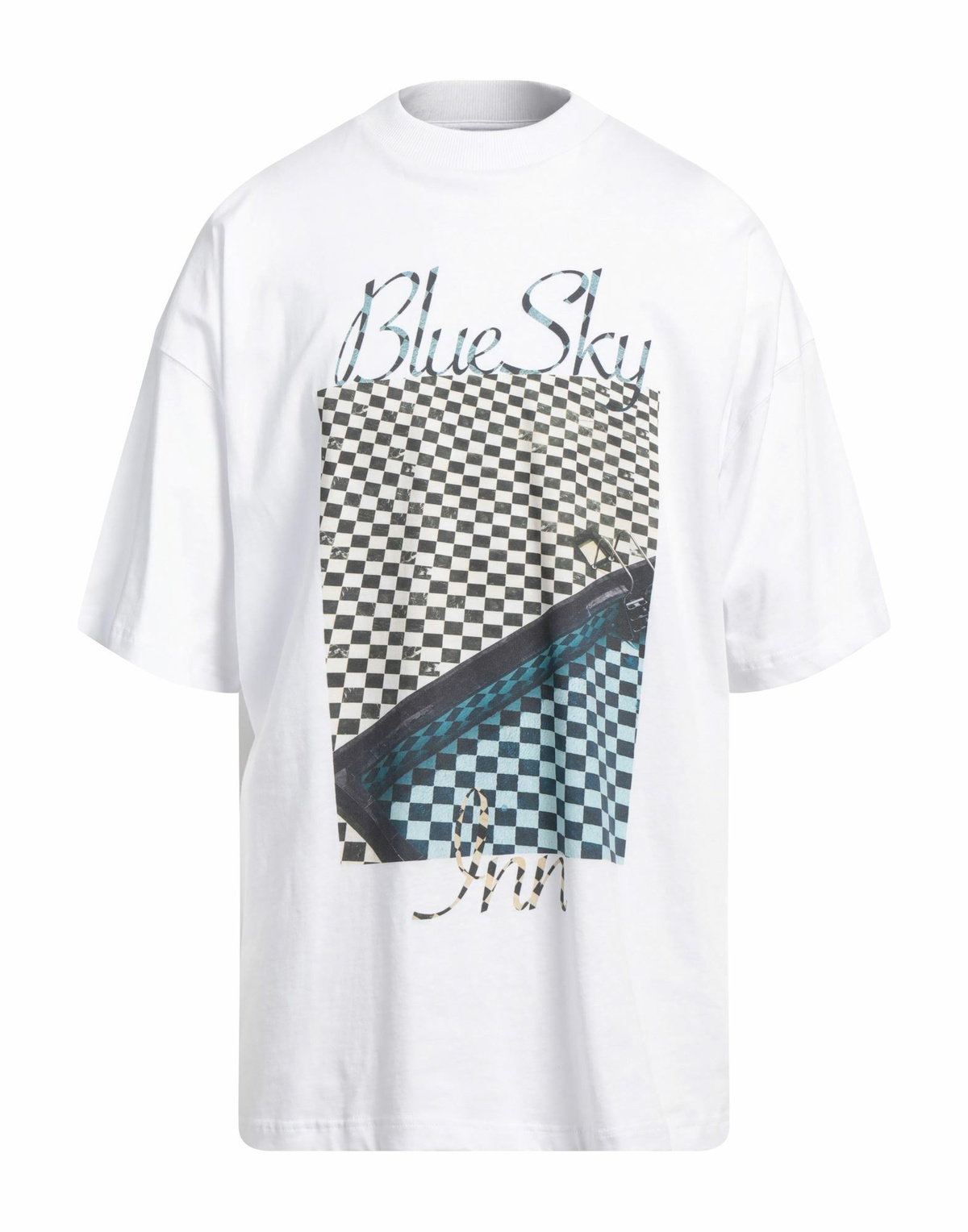 Blue Sky Inn Mens T-shirt in White