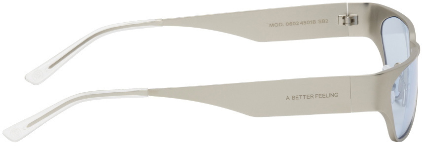 A BETTER FEELING Silver Echino Sunglasses