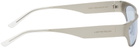 A BETTER FEELING Silver Echino Sunglasses