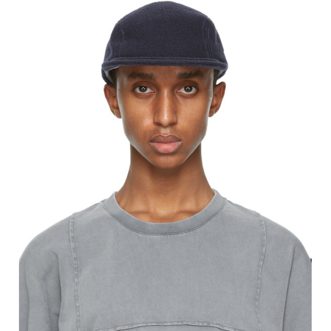 Photo: Jacquemus Navy Wool La Casquette Cap