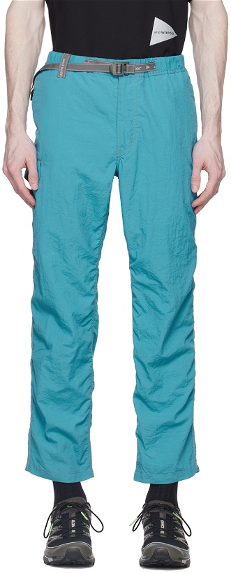 Photo: and wander Blue Hiker Cargo Pants