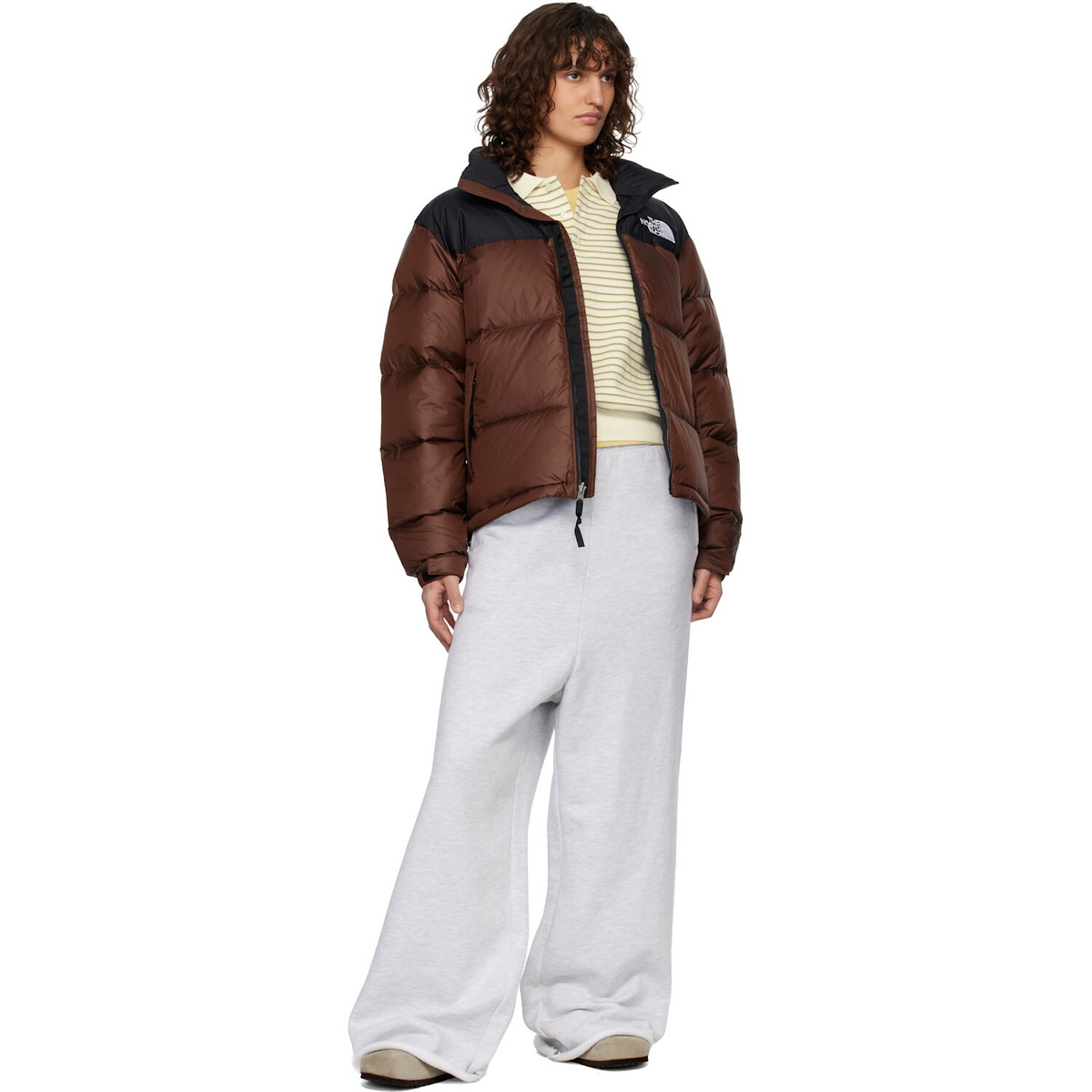 The North Face Brown 1996 Retro Nuptse Down Jacket