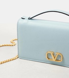 Valentino Garavani VLogo Signature Mini leather crossbody bag