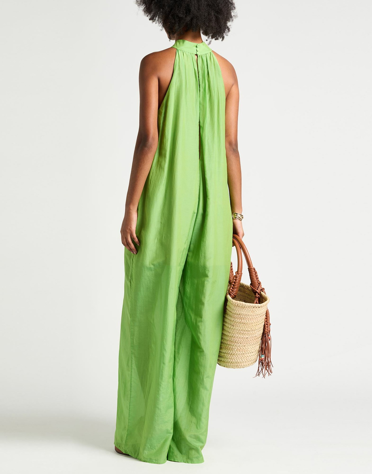 Semicouture Womens Jumpsuit Light in Green