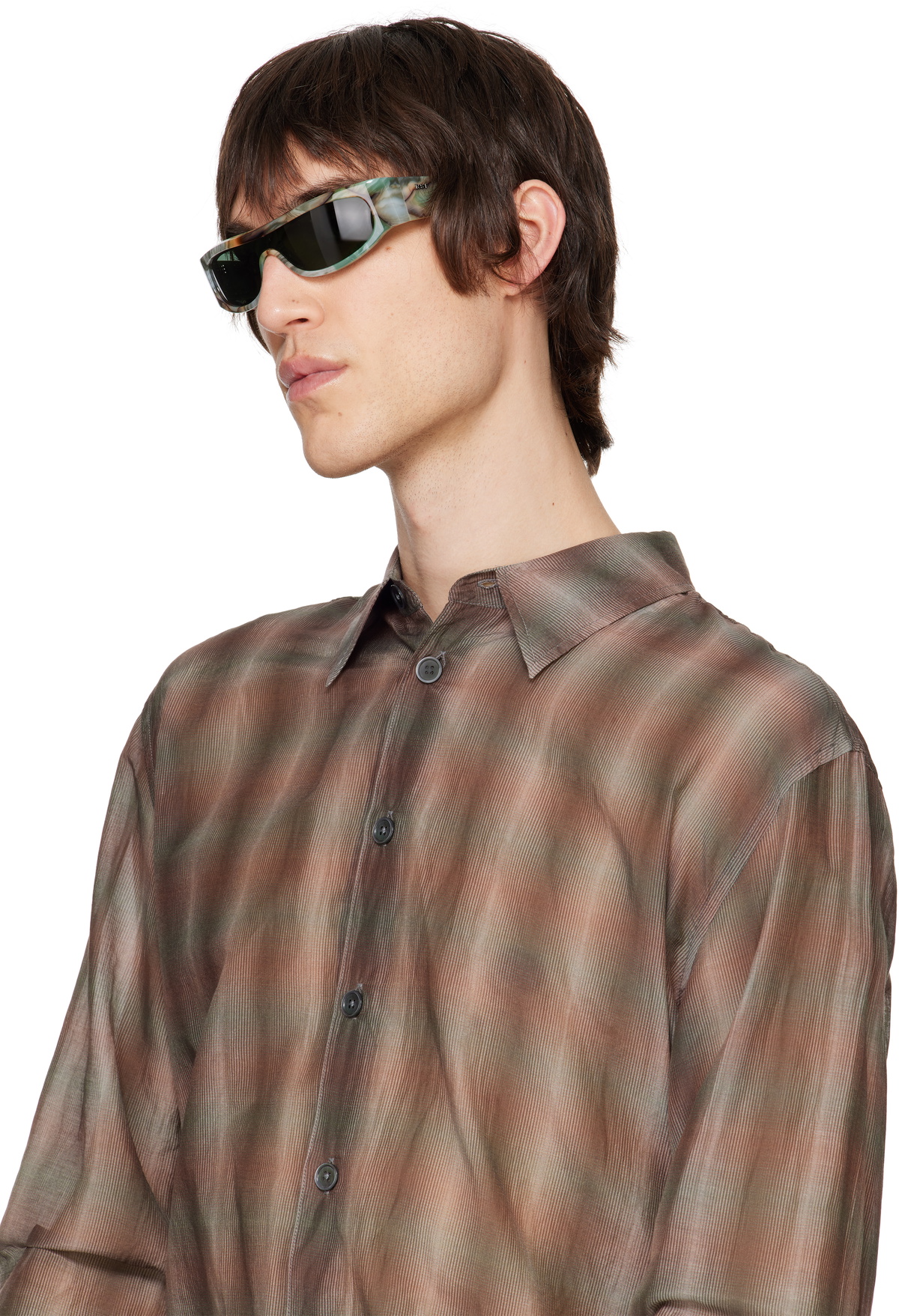 サングラス RETROSUPERFUTURE 'Pharoah' sunglasses Retrosuperfuture Glasses Pharoah Cola EHQ - eye-oo.com