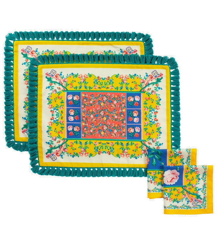 Photo: Etro - Set of 2 napkins and placemats
