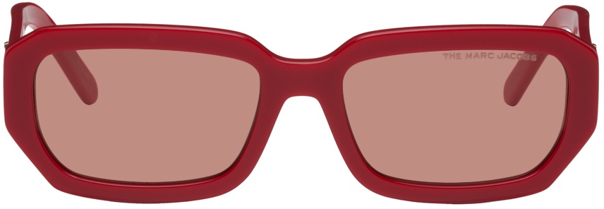 sygdom nægte Validering Marc Jacobs Red Rectangular Sunglasses Marc Jacobs