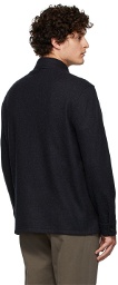 Loro Piana Navy Sweater Shirt