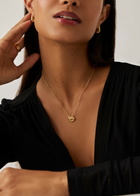 Missoma X Lucy Williams Knot Pendant 18ct Gold Vermeil Necklace - One Size