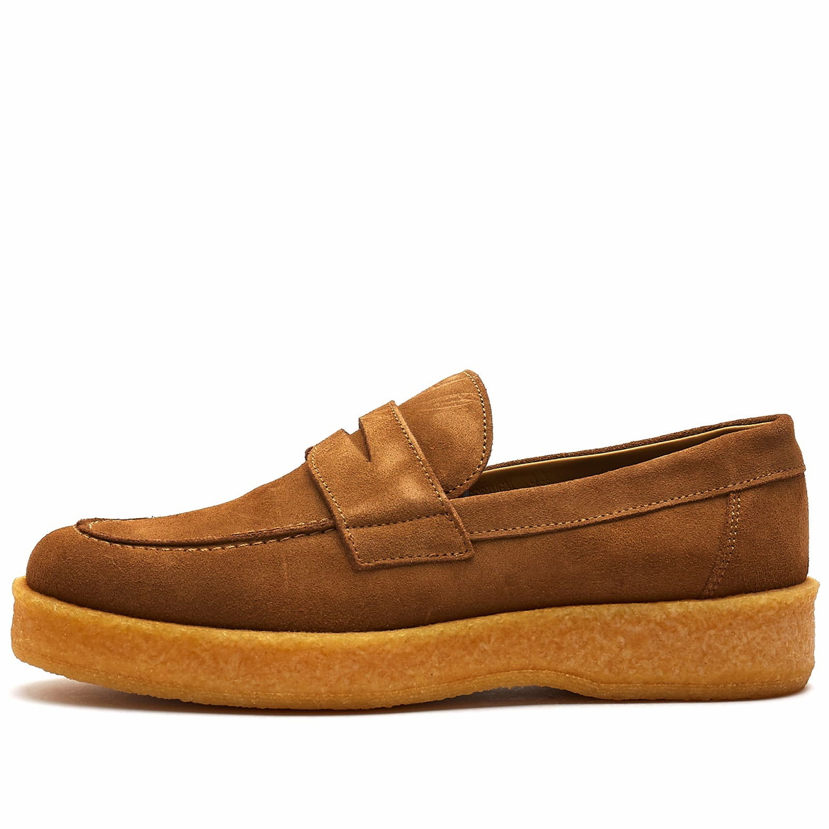 Vinnys Creeper Suede Penny Loafer Blush Beige Preppy Women main image 3