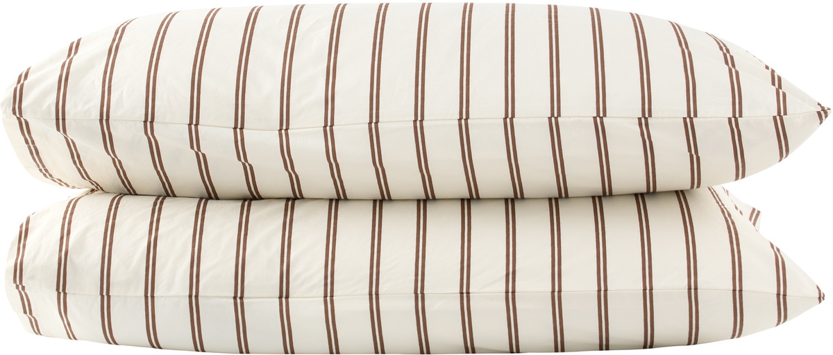 Tekla Off-White Percale Pillowcase Set