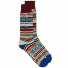 Chup Kimallus Sock in Plum