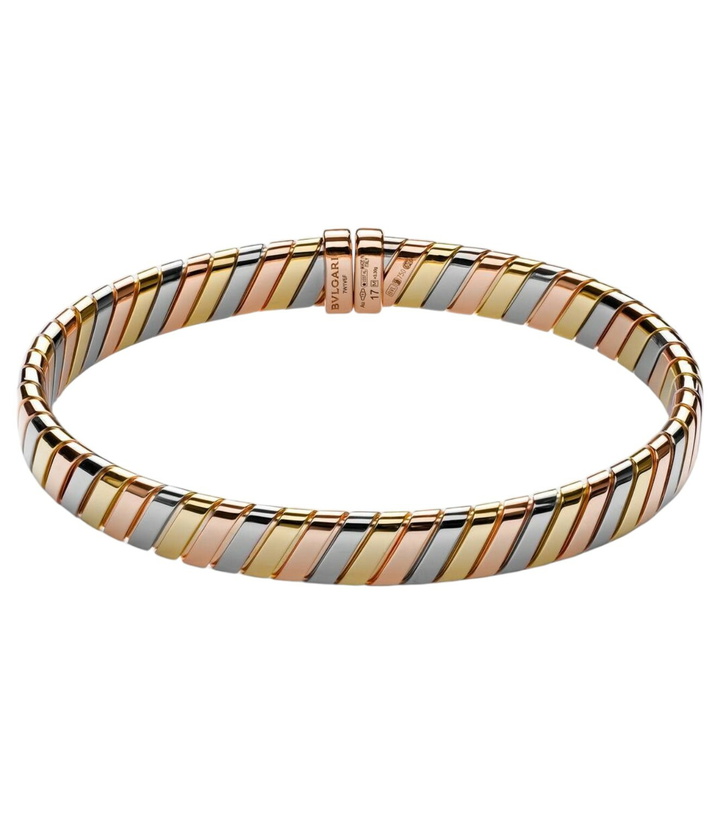 Photo: Bvlgari Bvlgari Tubogas 18kt gold bracelet