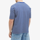 Levi's Men's Levis Paris Olympics Skate T-Shirt in Cream/Blue Stripe