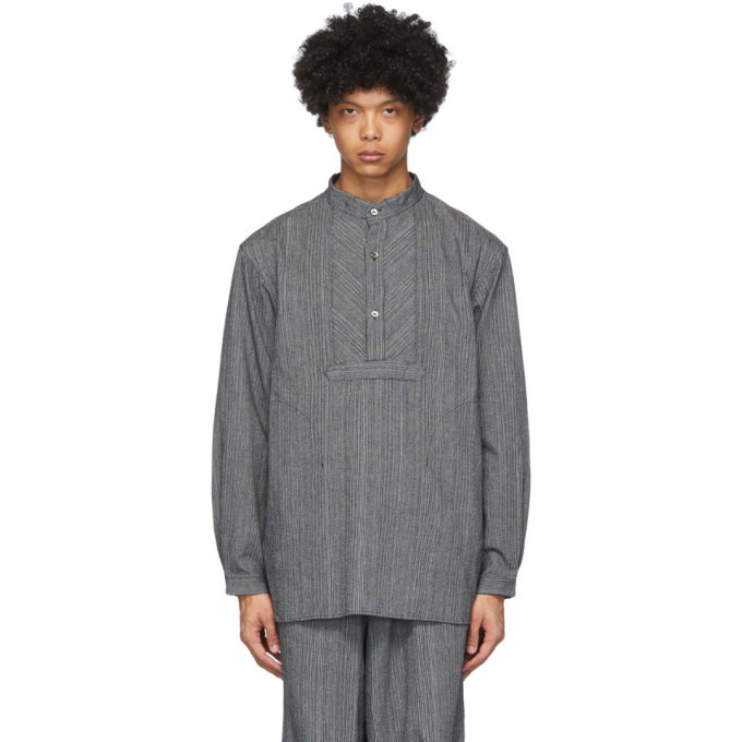 Photo: Snow Peak Grey Long Shijira Shirt