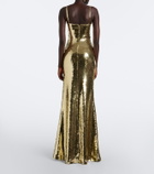 David Koma Sequined gown