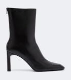 Toteme Leather ankle boots