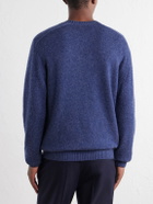 Boglioli - Wool and Cashmere-Blend Sweater - Blue
