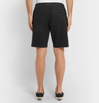 Folk - Linen and Cotton-Blend Shorts - Black