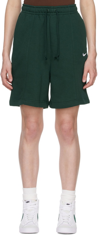 Photo: Nike Green Essentials NSW Shorts