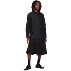 Simone Rocha Black Turbo Beaded Easy Shirt