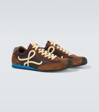Loewe Ballet Runner 2.0 suede-trimmed sneakers
