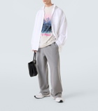 Balenciaga Cotton jersey wide-leg sweatpants