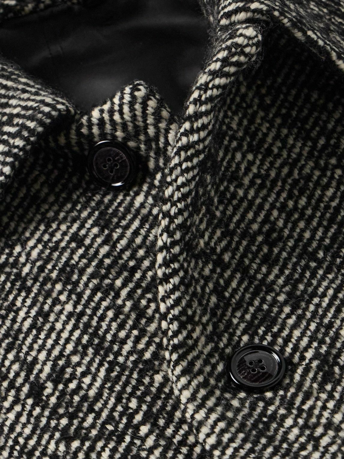 NN07 - Franco 8439 Tweed Overcoat - Gray NN07