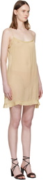 Paloma Wool Beige Enos Minidress