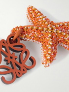 LOEWE - Paula's Ibiza Star Anagram Beaded Leather Charm