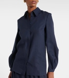 Gabriela Hearst Delmer linen top