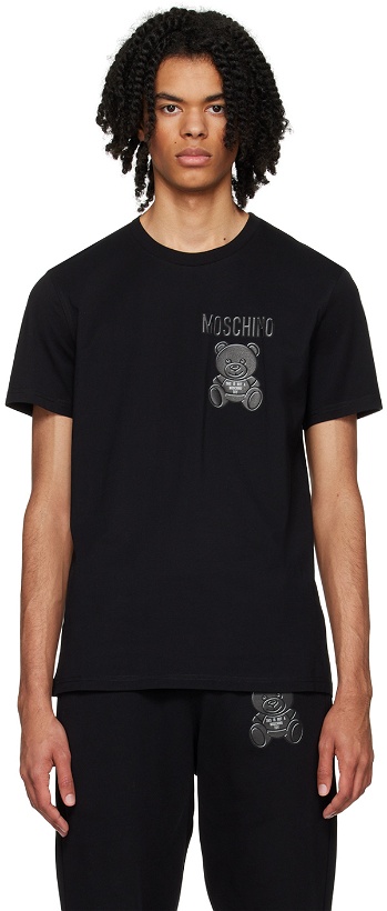 Photo: Moschino Black Teddy Bear T-Shirt