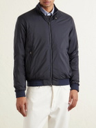 Herno - Padded Shell Bomber Jacket - Blue