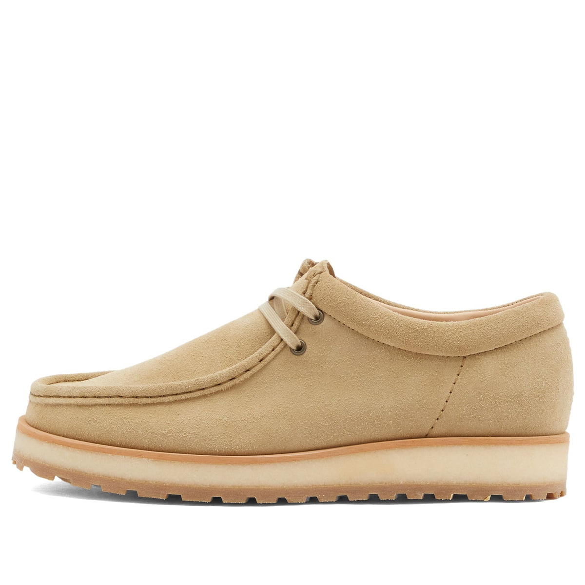 Clarks Originals Men's Wallabee Scout Lo in Dark Sand Suede Clarks