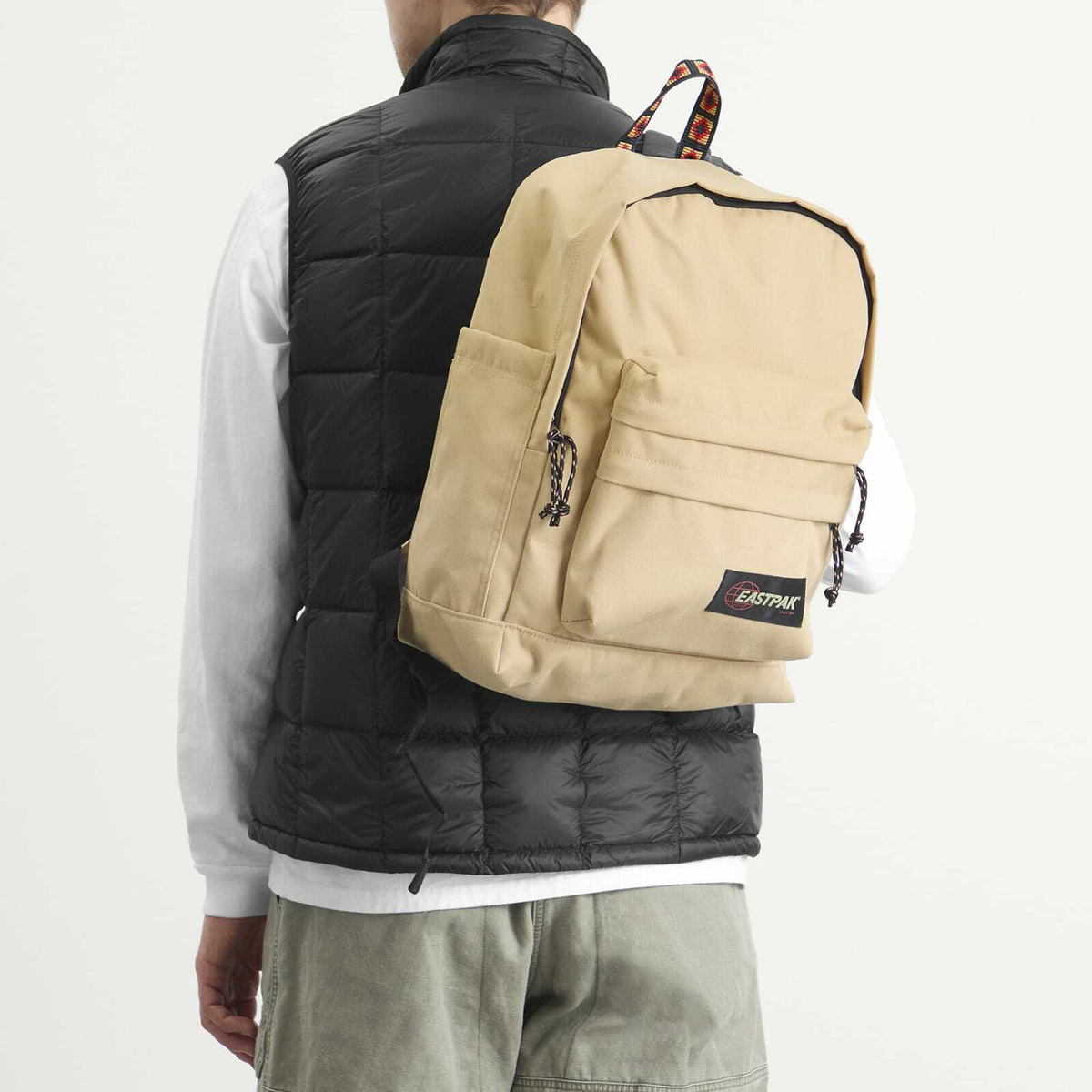 Eastpak Kittery Pak'r Backpack in Vintage Beige 