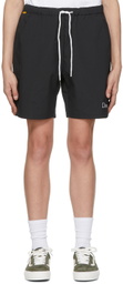 Dime Black Polyester Shorts