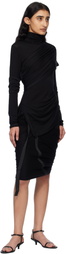 Helmut Lang Black Protection Turtleneck