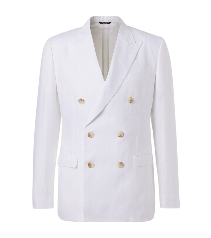 Photo: Dolce&Gabbana Linen blazer
