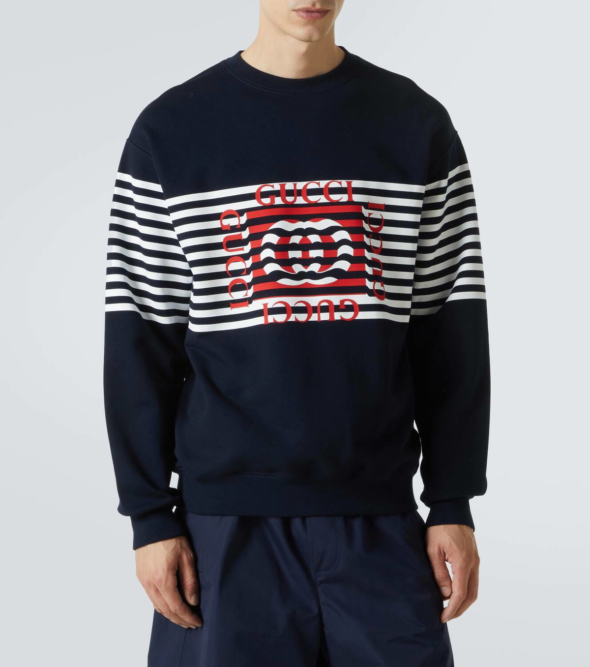 Gucci Logo cotton jersey sweatshirt