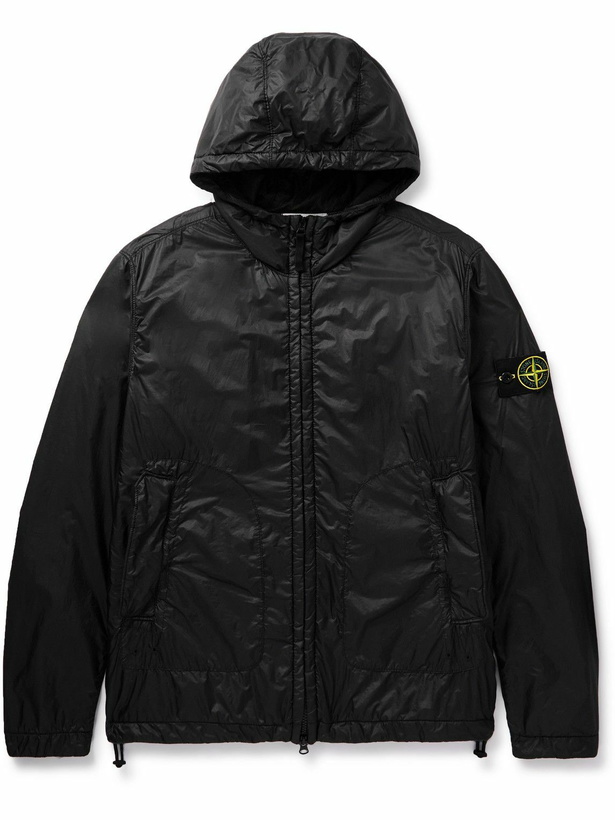 Photo: Stone Island - Logo-Appliquéd Padded PrimaLoft® Shell Jacket - Black