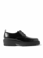 Givenchy - Patent-Leather Derby Shoes - Black