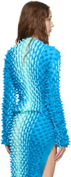 Chet Lo Blue Maul Turtleneck