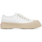 Marni White Nappa Leather Pablo Sneakers
