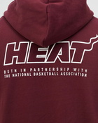 Bstn Brand Bstn & Nba Miami Heat Hoody Red - Mens - Hoodies